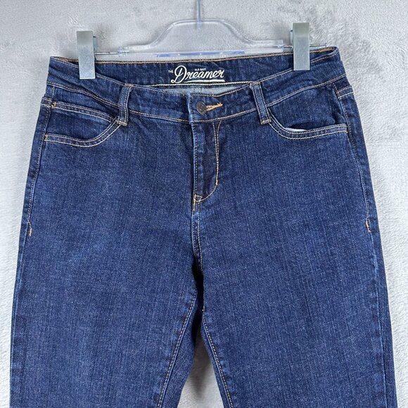 Old Navy Jeans Bootcut Leg The Dreamer Size 6 Regular Mid Rise Womens Blue - Picture 3 of 12